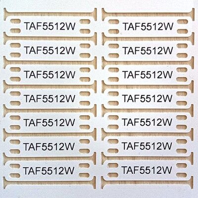 Oznaczniki montowane opaskami, TAF5512W
