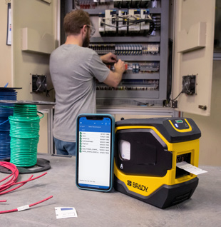 Express Labels - mobilna aplikacja Brady do projektowania etykiet na smartfonie i drukarkach przenośnych