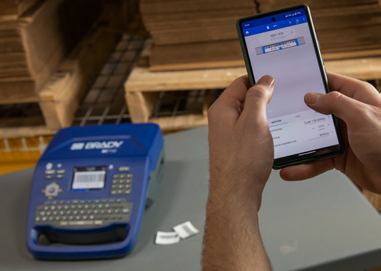 Express Labels - mobilna aplikacja Brady do projektowania etykiet na smartfonie i drukarkach przenośnych