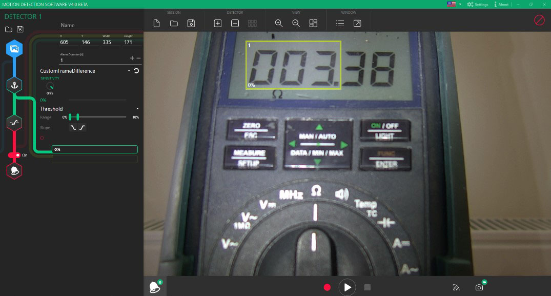 Monitorowanie testowanego urządzenia podczas badań odporności za pomocą systemu kamer
