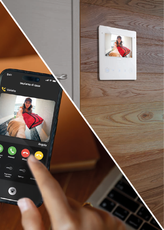 Wideodomofon i bezpieczeństwo w systemie Vimar - kto puka do drzwi?