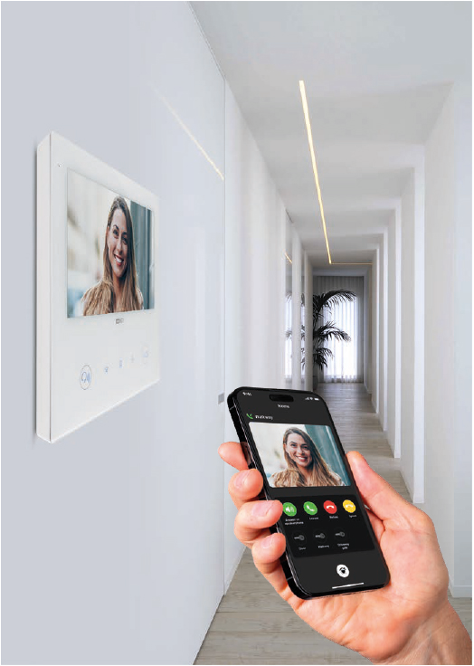 Wideodomofon i bezpieczeństwo w systemie Vimar - kto puka do drzwi?