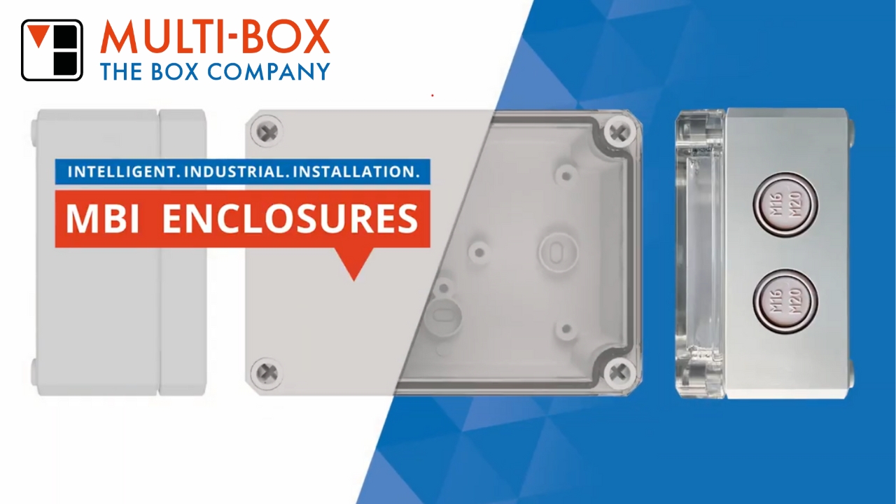 MULTI-BOX: Obudowy poliwęglanowe MBI — inteligentna instalacja przemysłowa (IP66 | IK08)