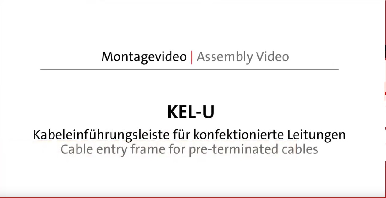 Rama przepustowa KEL-U I Montaż I icotek
