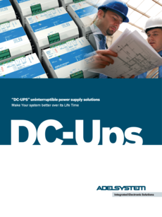 Zasilacze DC UPS