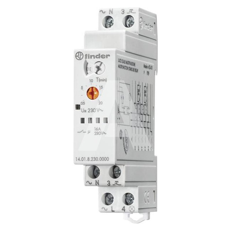 Automat schodowy, 6 funkcji, 14.01.8.230.0000