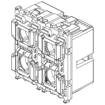 4-przyciskowe sterowanie KNX, 01480 - schemat