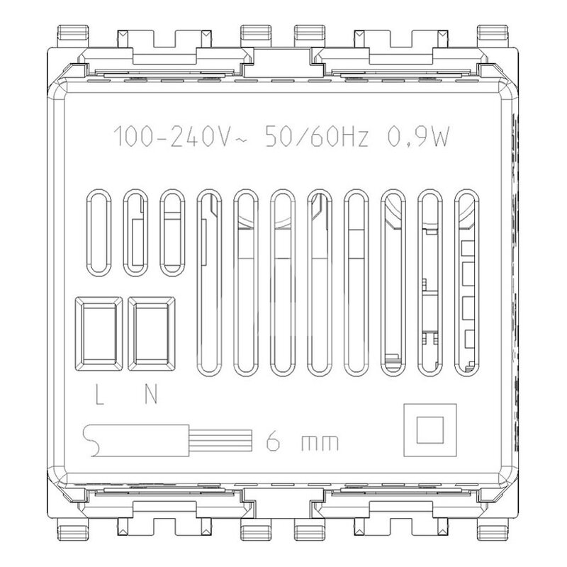 Bramka automatyki, 20597.N - schemat tył