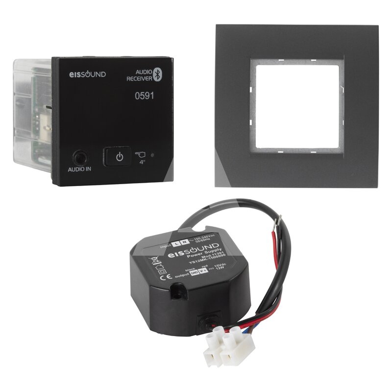 Odbiornik Bluetooth, montowany w ścianę, biały 52957
