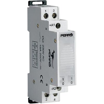 Przekaźnik bistabilny 2xNO, 230 V AC, 1RI02230AC/M