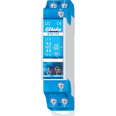 Przekaźnik bistabilny 1xNO + 1xNC, 12 V AC, S12-110-12V
