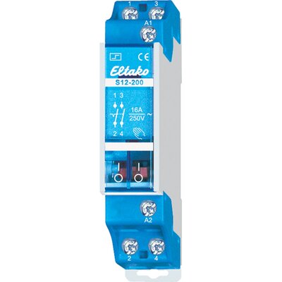 Przekaźnik bistabilny 2xNO, 24 V AC, S12-200-24V