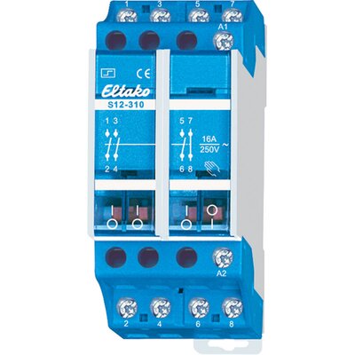 Przekaźnik bistabilny 3xNO + 1xNC, 230 V AC, S12-310-230V