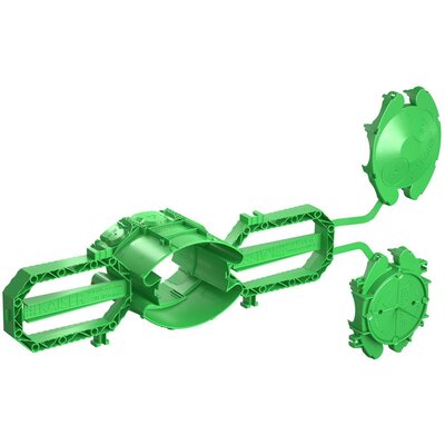 Puszka do zbrojenia Prefix zielona otwór 60 mm, 1211-01