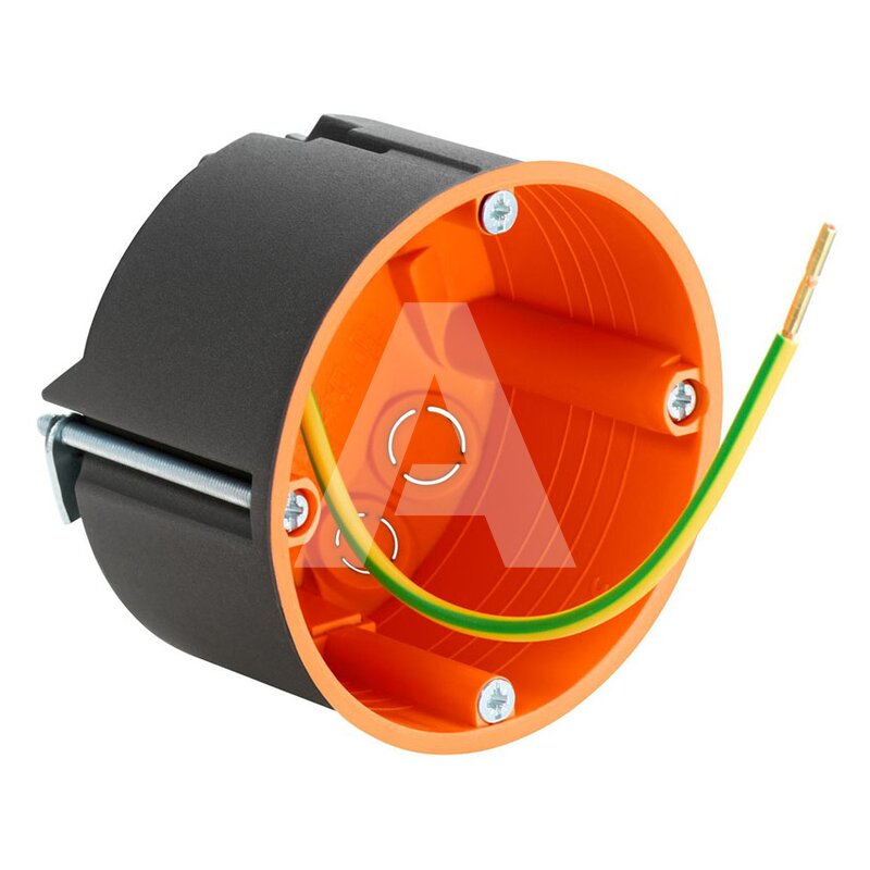 Ekranowana puszka rozgałęźna, głębokość 47 mm, 9063-88