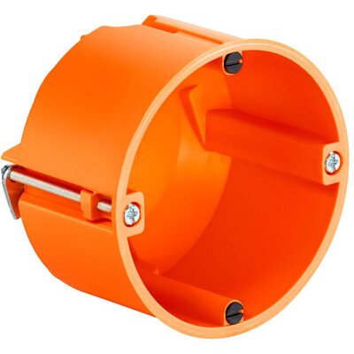 Puszka osprzętowa wiatoszczelna do cienkich płyt, głębokość 47 mm, 9068-01