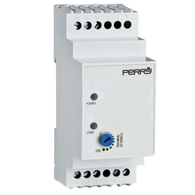 Elektroniczny regulator poziomu, zasilanie 24 V AC, montaż na szynie DIN, IP20