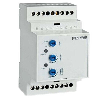 Elektroniczny regulator poziomu, zasilanie 24, 117 i 230 V AC, montaż na szynie DIN, IP20, wersja rozszerzona