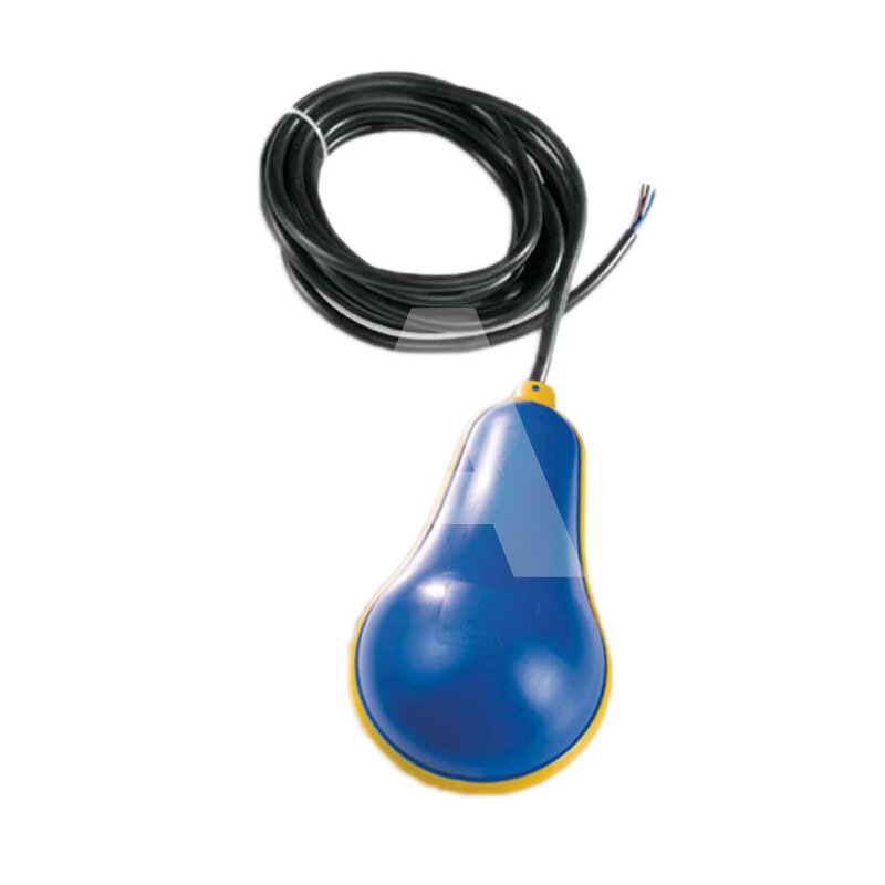 Pływający regulator poziomu dla wody brudnej (ścieki), kabel neoprenowy 3x1, długość 10 m, kąt przełączania ±45°