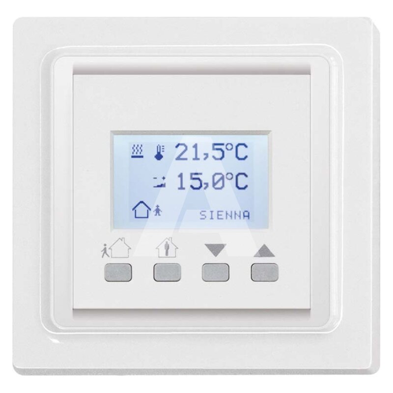 Kontroler temperatury do sterowania ogrzewaniem i klimatyzacją Powerline