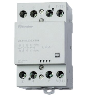 Stycznik instalacyjny 120 V DC/AC (50-60 Hz), 3xNO + 1xNC, 22.44.0.120.4710