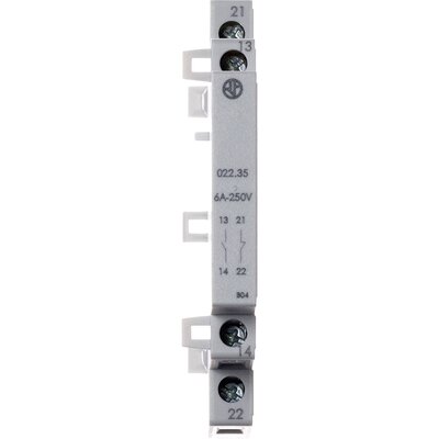 Styk pomocniczy 1xNO + 1 NC, 6 A