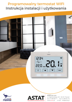 Programowalny termostat wi-fi