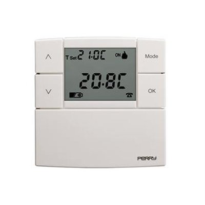 Cyfrowy termostat pokojowy, z wyświetlaczem, 1TP TE530B