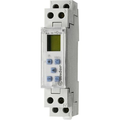 Zegar sterujący, cyfrowy, tygodniowy, z wyświetlaczem, 1 kanał, szerokość 1 DIN, 12.71.8.230.0000