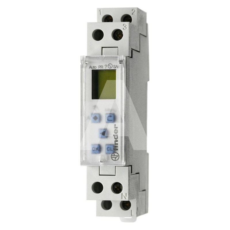 Zegar sterujący, cyfrowy, tygodniowy, z wyświetlaczem, 1 kanał, szerokość 1 DIN, 12.71.8.230.0000