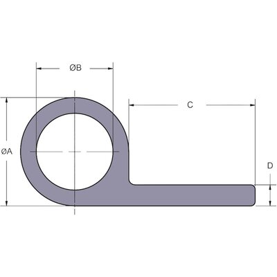 Elastomery przewodzące - profil P
