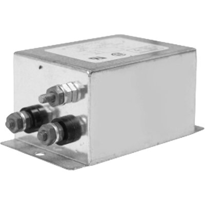 Ekonomiczny filtr π niskiego upływu, 120 - 250 V AC, 150 A, montaż kołnierzowy, 50/60 Hz, LE150