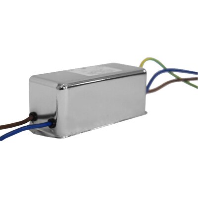 Filtr zasilania wysokiej wydajności, 2-stopniowy, 120 - 250 V AC, 80 A, montaż kołnierzowy, 50/60 Hz, RP240-80-4.7-C