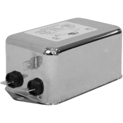 Filtr zasilania wysokiej wydajności, 2-stopniowy, 120 - 250 V AC, 20 A, montaż kołnierzowy, 50/60 Hz, RP220-20-.47-W
