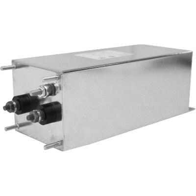 Filtr EMI do zasilaczy impulsowych, wysokiej wydajności, 120 - 250 V AC, 30 A, montaż kołnierzowy, 50/60 Hz, SF30