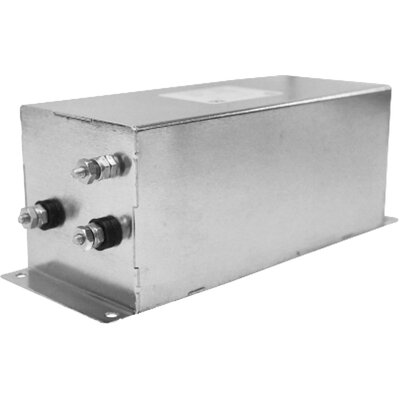 Szerokopasmowy filtr EMI wysokiej wydajności, 120 - 250 V AC, 30 A, montaż kołnierzowy, 50/60 Hz, SW30
