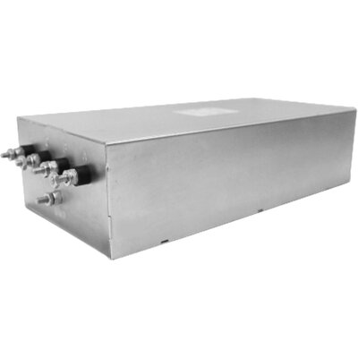 Wysokowydajny 3-fazowy filtr EMI do zasilaczy impulsowych, 250/440 V AC, 30 A, 1,4 mA @ 250 V, 50 Hz, montaż kołnierzowy, 50/60 Hz, 3F30