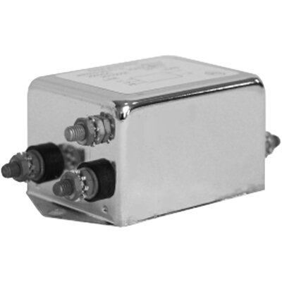 Wysokowydajny 1-fazowy filtr DC linii zasilania, 250 V DC, 20 A, RP610-20-1000-S