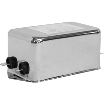 Wysokowydajny 2-stopniowy filtr DC linii zasilania, 250 V DC, 10 A, RP615-10-10-W