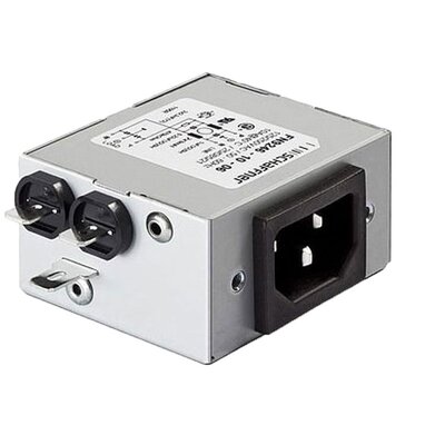 Filtr z gniazdem IEC 250 V AC, 12 A, wsuwka, FN9246-12-06