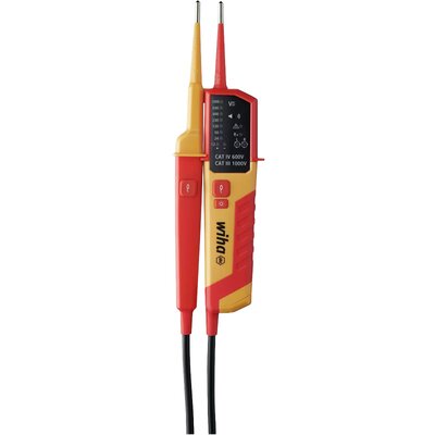 Tester napięcia i ciągłości obwodu, 12-1000 V AC, CAT IV w zestawie 2 baterie AAA, 45216