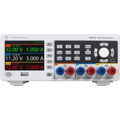 Zasilacz laboratoryjny DC, seria R&S®NGE100B, 5601.3800PXX