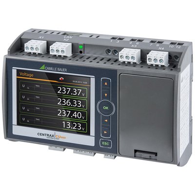 Analizator parametrów sieci z funkcją sterownika PLC (BASIC) Centrax CU5000, CU5000-311110