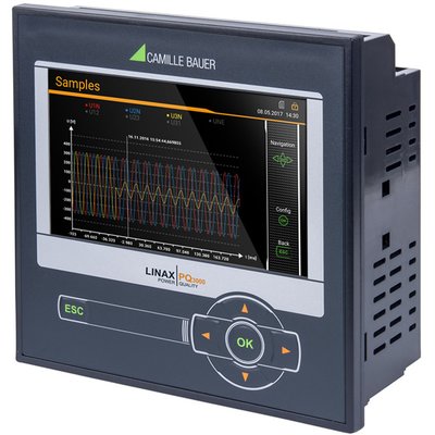 Analizator jakości energii energii LINAX PQ3000, klasa A, Ethernet (www), PQ3000-111100