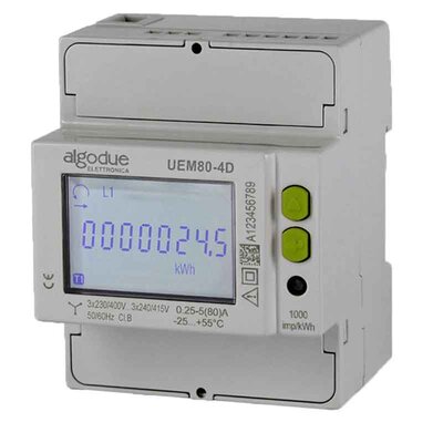 Analizator parametrów sieci UPM209 ENH 80A Ethernet Modbus TCP / IP, UPM209 ETH 80