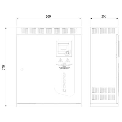 Automatyczne baterie kondensatorów, CIR-R3L2300000000 - schemat