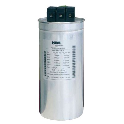 Kondensator mocy niskiego napięcia 3x165,8 μF, 50 Hz, 39,7 A, UHPC-30.3-440-3P