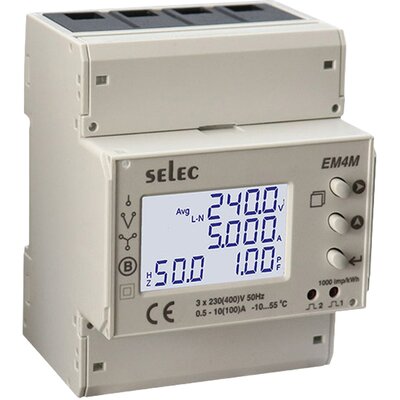 Licznik energii, EM4M-3P-C-100A-MID