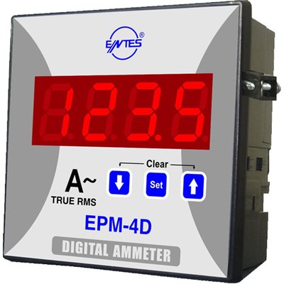 Amperomierz jednofazowy natablicowy, 96x96 mm, EPM-4D-96