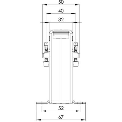 Przekładnik prądowy nn ASK, GV50-1901D - schemat 2